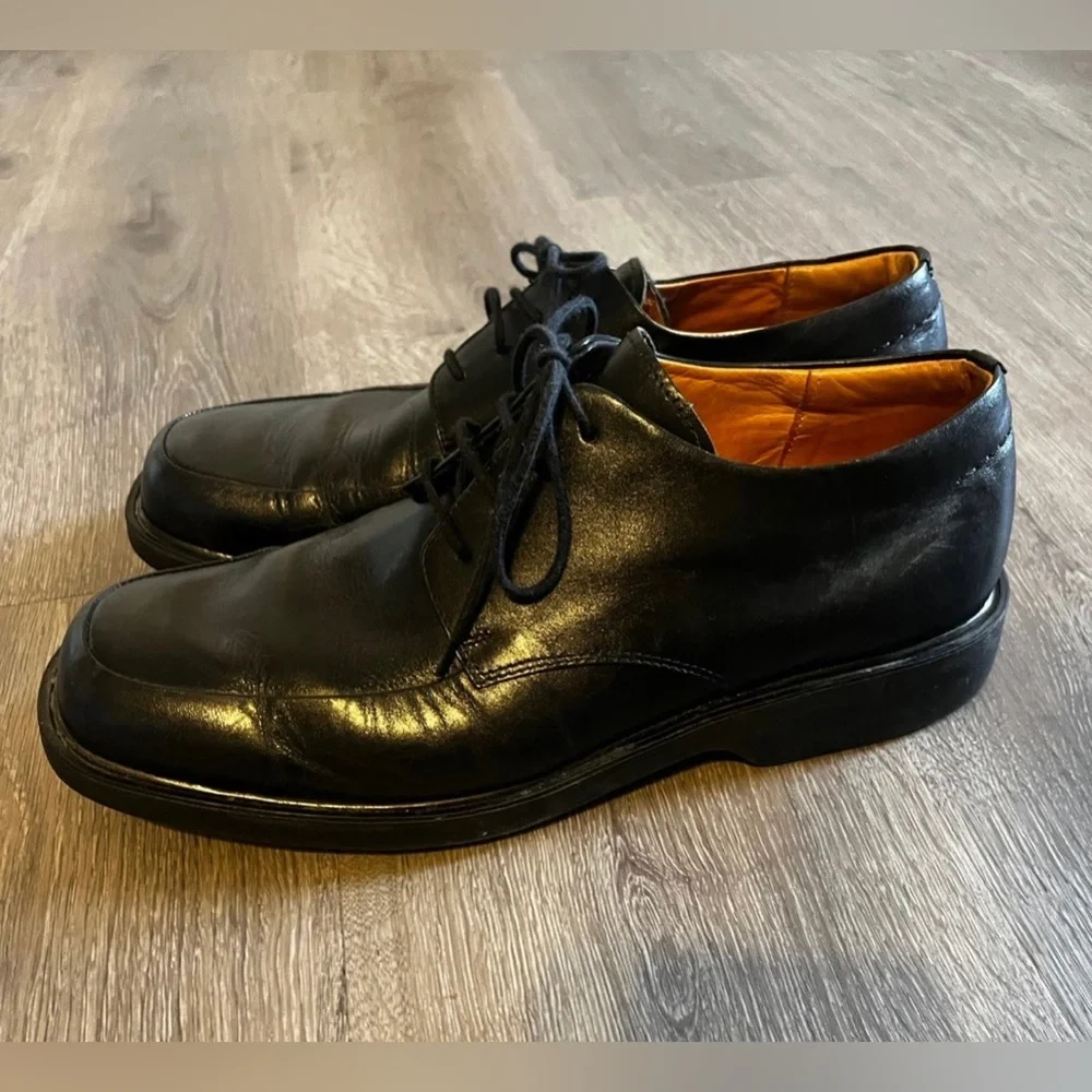 Bostonian men’s black‎ oxford Dress Shoes size 11 EUC GUC